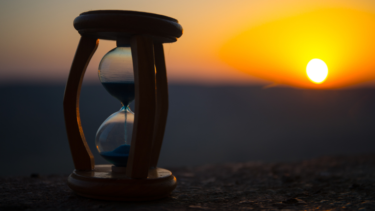 「限られた時間。」